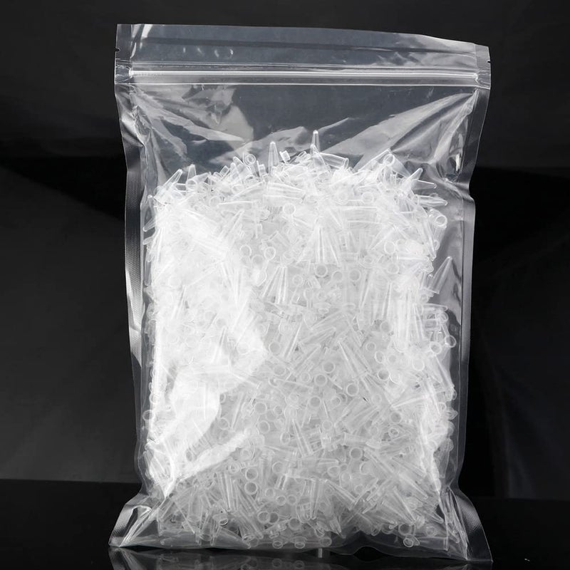 BKMAMLAB 0.2ml Microcentrifuge Tubes 1000 Pieces  EO Sterilized Plastic Small Vials with Caps for Sample Storage Without Leakage(1000) - Image 4